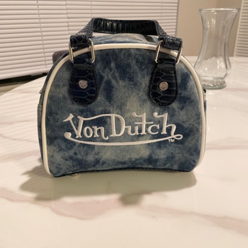 Von Dutch Blue Splash Bowling Bag